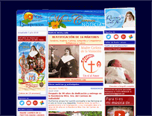 Tablet Screenshot of madrecarmen.org